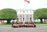 Perayaan HUT RI di Istana Negera, Tari melinting asal Lampung Timur pun tampil