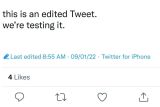 Twitter uji coba fitur 'edit button'