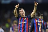 Barca menang telak atas Viktoria Plzen, Lewandowski cetak trigol