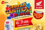 Gebyar Ganti Oli di AHASS Khusus Ojek dan Kurir Online