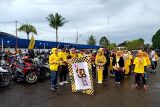 Sambut HUT ke-58, Golkar Barut gelar jalan sehat