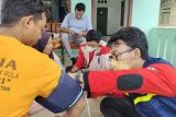 PKBI Lampung beri layanan kesehatan gratis warga terdampak banjir di Candipuro Lamsel