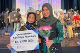 Lituhayu Stacia Hadi asal Pessel juara pertama pemilihan putri hijab nusantara