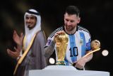 Enam kaus Messi pada Piala Dunia Qatar 2022 terjual seharga 7,8 juta dolar AS