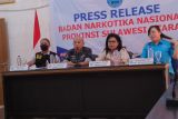 BNNP Sulut ungkap delapan kasus narkotika selama 2022