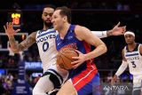 Pistons perkasa di paruh kedua, rusak tren positif Timberwolves