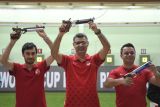 Tim Turki Putra Raih Medali Emas 10 Meter Air Pistol