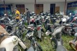 Kepolisian Resor Tulungagung razia puluhan motor berknalpot bising