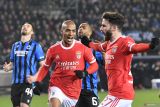 Benfica curi kemenangan 2-0 dari markas Brugge di Stadion Jan Breydel