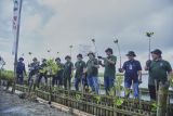 BNI dan BNI-AM menanam sebanyak 2.000  bibit mangrove di Teluk Benoa