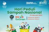 Peringati Hari Peduli Sampah Nasional , BNI beri bantuan peralatan Pos Pandai