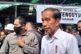 Jokowi pantau harga sembako di pasar Tenguyun Tarakan