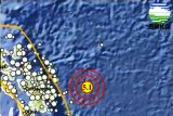 Gempa bumi magnitudo 5,1 terjadi di Melonguane Sulut