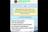 Waspadai penipuan surat tilang di aplikasi pesan instan