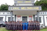 Danlantamal VIII  tatap muka dengan  prajurit di perbatasan