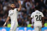 Benzema borong gol saat Real Madrid libas Valladolid