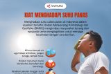 Kiat menghadapi suhu panas