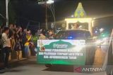 Pawai takbiran Idul Fitri di Sampit disambut antusias