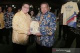 Airlangga Hartarto silaturahim kebangsaan ke SBY di Cikeas