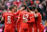 Bayern Muenchen jaga posisi puncak usai hempaskan Schalke 6-0