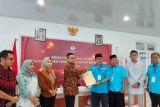 KPU Kota Palu terima kembali berkas pendaftaran bacaleg dua parpol