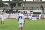 Jajaki Stadion Madya GBK, legenda Argentina Juan Veron main tanpa alas kaki