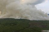 Petugas gabungan padamkan karhutla di empat tempat di Riau