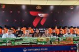 Selama Juni 2023, Bareskrim gagalkan peredaran 428 kg sabu dan 162.932 butir ekstasi