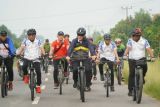 Puncak Peringati HBA ke- 63, ratusan goweser ikut ramaikan fun bike dan senam masal