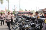 Polres Bantul cek kendaraan dinas pastikan kelaikan pengamanan Pemilu 2024