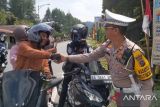 Polres Solok bagikan sembako saat Operasi Zebra Singgalang tahun 2023