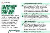 Tips mengatasi agar baterai ponsel tidak cepat habis