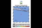 Gempa berkekuatan M5,1 guncang Samudera Hindia selatan Jatim