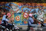 Mural gempur rokok ilegal