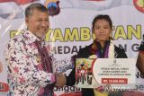 Penyambutan atlet peraih emas Asian Games 2022 di Temanggung