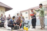 Bhabinkamtibmas  Polres Magelang Kota dilatih mengolah sampah