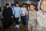 Cawapres Gibran minta doa dan restu di Ponpes Al Baghdadi