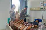 Polres Padang Panjang berikan trauma healing 2 korban erupsi Marapi di RSUD