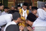 Kedatangan Mahfud Md disambut meriah santri Ponpes Alquran Ciamis