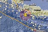 Gempa M5,9 guncang Bayah Banten dirasakan hingga Sukabumi