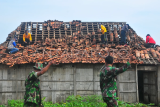 Dampak bencana angin puting beliung di Grobogan