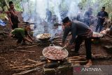 Tradisi nyadran gule di Gunungpati