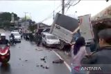 Tabrakan beruntun terjadi di Jalur Puncak Bogor