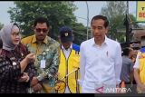 Jokowi tinjau perbaikan Jalan Solo-Purwodadi