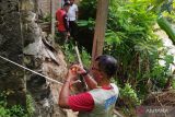 BPBD OKU Selatan bantu  proses pengungsian korban longsor