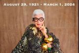 Kabar duka dari ikon fesyen New York Iris Apfel