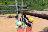 Terlalu, maling curi trafo PLN di Pacitan sebabkan warga gelap-gelapan