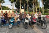 Sat Lantas Polres Agam amankan puluhan sepeda motor peserta balap liar