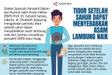 Tidur setelah sahur dapat menyebabkan asam lambung naik