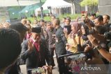 Empat menteri hadir di MK untuk memberikan keterangan pada sidang lanjutan perkara PHPU